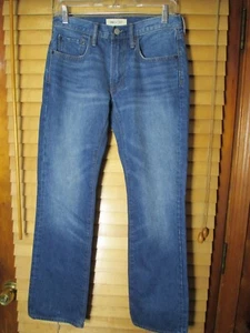 Gap 1969 Regular Fit Bootcut Men's 28x30 Denim Blue Jeans Dark Wash - Picture 1 of 6