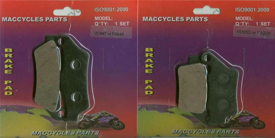 Husqvarna Disc Brake Pads TC250 2002-2004 Front & Rear (2 sets) Foto 1 de 1