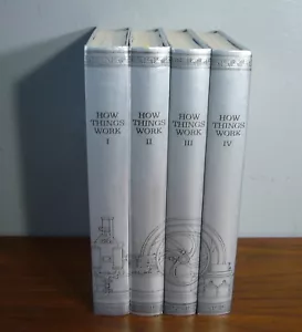 How Things Work vol 1-4 Complete Set By Roger Jean Segalat HC Series Silver - Picture 1 of 5