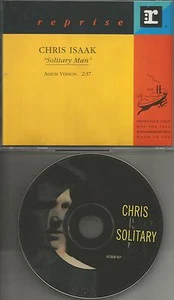CHRIS ISAAK Solitary Man PROMO DJ CD Single NEIL DIAMOND Remake Cover Version - Picture 1 of 1