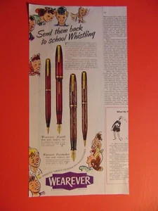 1946 WEAREVER Stifte Bleistifte Back To School Foto Kunstdruck Anzeige - Bild 1 von 1