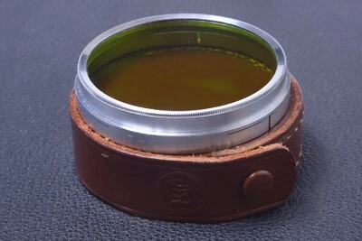 ✅ B & W SCHNEIDER GREEN 60MM FILTER GENUINE LENS OR CAMERA PUSH W/ CASE 28-2 - Image 1 of 2