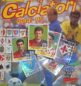 PANINI LOTTO 100 FIGURINE DIVERSE "CALCIATORI 1994/95" AUTOADESIVE REC/RECOVERED - Imagen 1 de 4