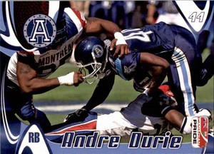 2007 Extreme Sports CFL Andre Durie #24