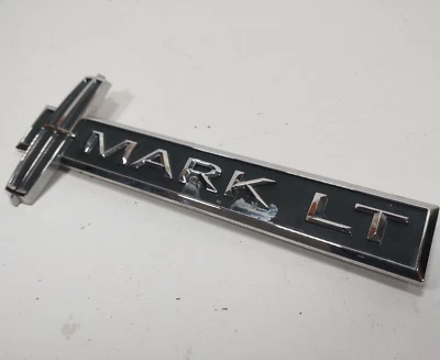 2006-2008 Lincoln Mark LT Front Fender Emblem Badge RIGHT PASSENGER Side Chrome - Image 1 of 4
