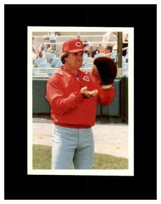 PETE ROSE REDS 1985 TOPPS RENATA GALASSO OFFICIAL CARD #43 MINT - Image 1 of 2