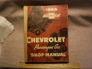 1955 Chevrolet Passenger Dealership Shop Manual - Good Original - Picture 1 of 6