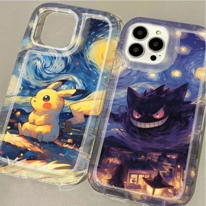 Coque Pikachu peinture huile Samsung Galaxy S24 Ultra S23 S22 S21 FE S20 Plus - Photo 1 sur 18