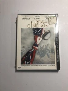 Gods And Generals DVD Jeff Daniels Robert Duvall New & Sealed - Foto 1 di 2