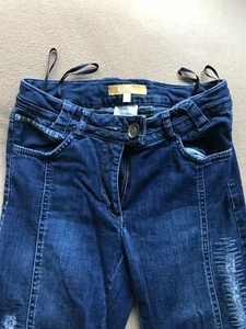 Biba Jeans, Capri Hose, Gr.34, Jeansblau - Bild 1 von 5