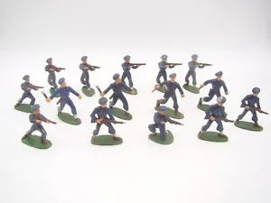 STARLUX - ARMEE - CHASSEURS ALPINS AU COMBAT - TYPE 2 - 1955/56 - 1/32 - ANCIEN - Foto 1 di 5