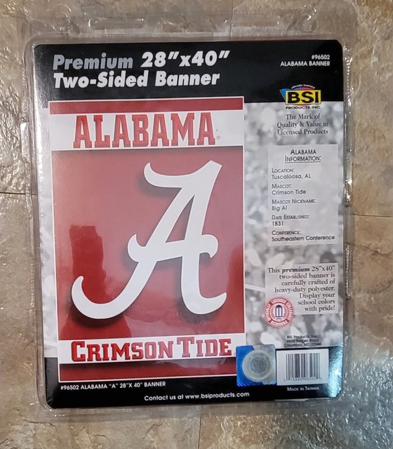 Bama | Alabama 10 X10 Retro Team Mascot Sign | Alumni Hall