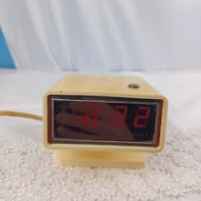 Vtg 70's Timeband Alarm Clock Yellowed NO ALARM Model 500 Retro Jetsons Robot
