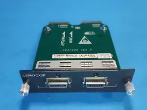 HP A5500 2-Port 10GbE CX4 Ethernet Network Interface Expansion Module JD360B - Picture 1 of 2