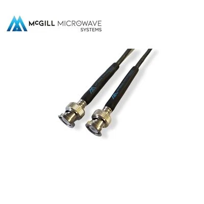 BNC Male to BNC male Cable Low Loss Coaxial RG174 Military Spec - Image 1 of 4