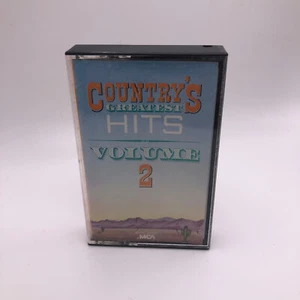Countrys Greatest Hits v. 2 (Cassette, 1986, MCA) - Picture 1 of 2