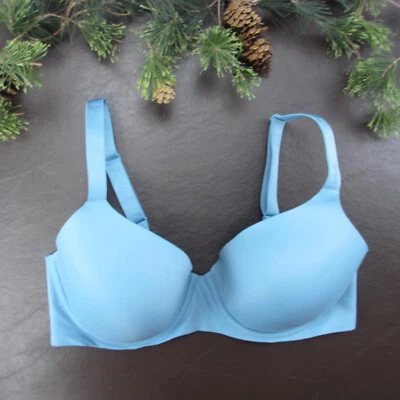 Sujetador b.tempt'd Talla 34DD Azul Claro Acolchado Con Aros Cierre Ajustable Espalda Foto 1 de 4