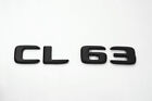 Cl63 Cl 63 Matt Black Car Letter Number Rear Boot Badge Emblem