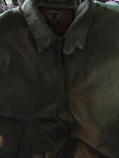 Weatherproof Garment Co Microfiber Men's Coat Jacket Khaki Sz Large Exc. Cond.