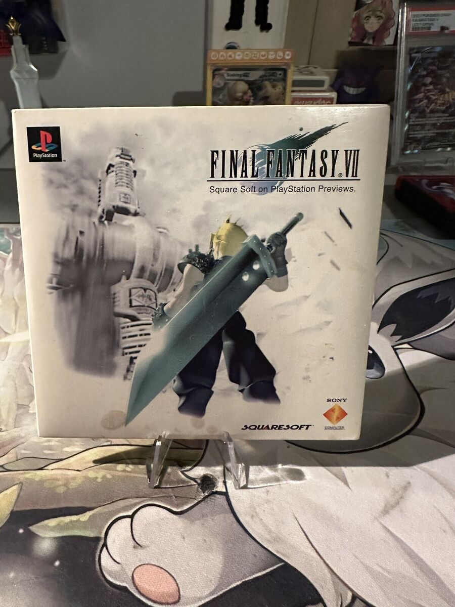 Final Fantasy VII Sony PlayStation 1 Video Games with Demo Final Fantasy VII Sony PlayStation 1 Video Games with Demo