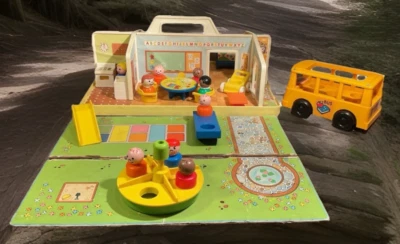 Berçário Fisher Price Little People Vintage Family Play #929 Completo Plus - Imagem 1 de 4