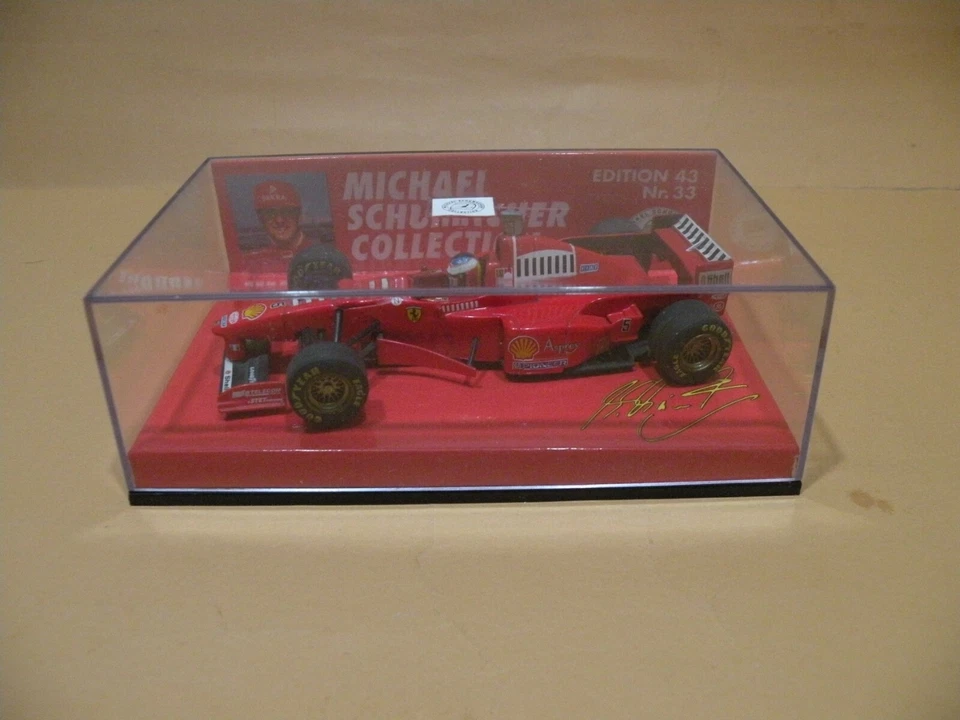 MINICHAMPS FERRARI F310B (M. SCHUMACHER) - S. 1:43 (BOX) NUOVO M.S.COLLECTION - Immagine 1 di 1