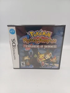 Nintendo DS Pokemon Mystery Dungeon Explorers of Darkness - Factory Sealed - Picture 1 of 7