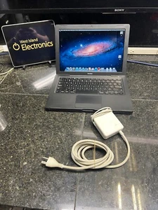 Apple MacBook 13-inch 2.4GHZ 4GB-160GB-10.6 BLACK-2008-COLLECTABLE - Picture 1 of 11