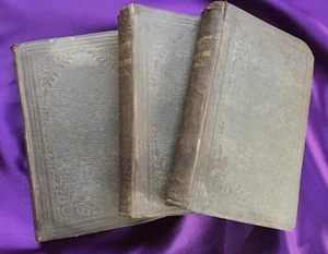 CHARLOTTE BRONTE - 1853 British 1st, Complete - VILLETTE - Currer Bell, 3 vols - Picture 1 of 19
