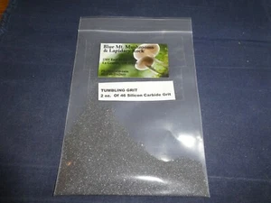 Rock Tumbling Grit - 2 ounces of 46 Silicon Carbide   - Picture 1 of 1