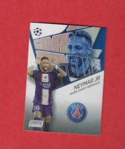 Topps Stadium Club Chrome 2022-23 Insert Goal Force Neymar Jr GF-NJR - Imagen 1 de 2