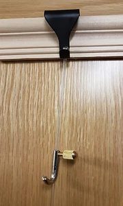 Zierleistenhaken Kabelset mit klarem Perlon Nylonkabel Dado Schiene Kabelset  - Bild 1 von 3