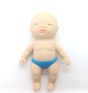 Ugly Babies Goo Goo Baby Squeeze Baby Blue Pants, Stress Relieving Dolls - Picture 1 of 15