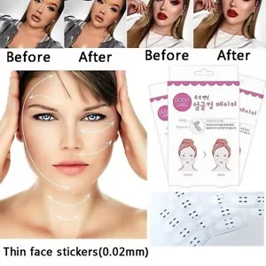 10/20/30 or 50 Invisible Face Lift Tape Anti Wrinkles Ageing Instant Face Lift - Picture 1 of 7