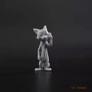 1/43 Szene Requisiten Fuchs Tier Miniatur Figuren Modell für Autos Fahrzeuge Spielzeug Puppen - Bild 1 von 8