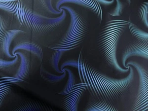 0,5 m Twirl blau, (19,90€/lfm), "NANO-Softshell", 145cm breit - Bild 1 von 3
