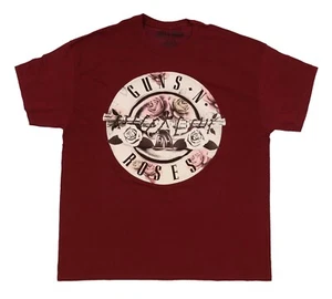 GUNS N ROSES T-Shirt Bullet Logo Seal New OFFICIALLY LICENSED S, M, L, XL - Picture 1 of 7