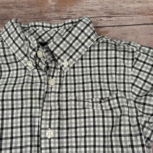 Gymboree Boys S 5-6 Plaid Long Sleeve Tattersall Dress Shirt Joyful Holiday 2013 - Picture 1 of 6