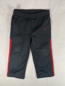 Nike Toddler Boy's Black Athletic pants with red side stripe. Pullon S.24 Months - Picture 1 of 8