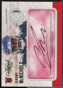 Jeremy McNichols JSY AU/99 Rookie Card 2017 Certified Cuts Rookie Cuts Red #217 - Picture 1 of 2