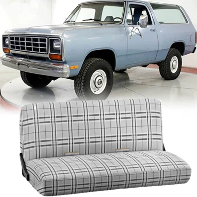 Durable Saddleblanket Bench Seat Cover Cushion For Dodge Ramcharger 1981-1993 - Image 1 of 4