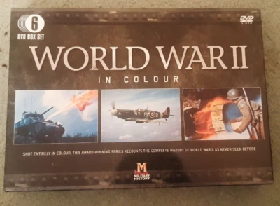 World War 2 in Colour (6-Disc Box Set) [DVD] - DVD  QWLN The Cheap Fast Free - Image 1 of 2