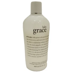 Philosophy Baby Grace Perfumed Olive Oil Body Scrub 16 oz 80 % Full - Picture 1 of 2