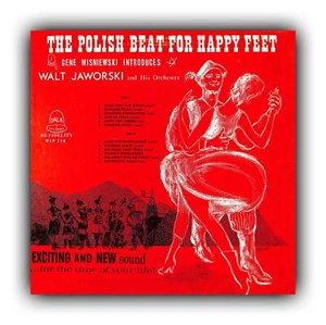 THE WALT JAWORSKI BAND POLKA LP "POLISH BEAT FOR HAPPY FEET" SUPER POLKA LP E+ - Picture 1 of 2
