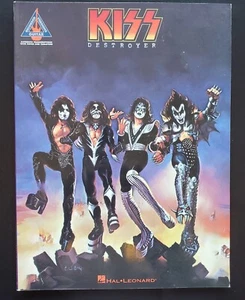 KISS Destroyer Guitar Tab Sheet Music Song Book Hal Leonard - Picture 1 of 5