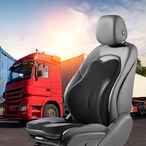 Memory Foam Truck Seat Cushion Seat Pad and Back Support for Truck Drivers - Picture 1 of 11