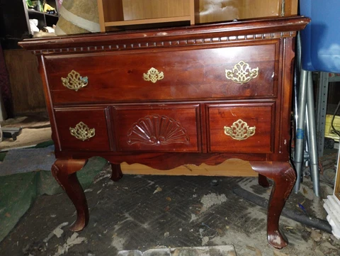Ethan Allen Georgian Court Cherry Lowboy Chest Dresser #11-9205 Cover