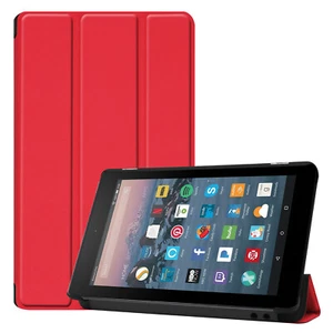 Custodia Tablet per Amazon Kindle Fire7 2017/2019 7.0 Pollici Sottile Con Stare - Foto 1 di 8