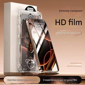 iPhone 15 Pro Plus Pro Max Schutzglas Panzerfolie Schutzfolie Easy-On - Bild 1 von 16