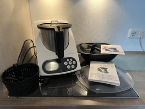 MEDION Küchenmaschine mit Kochfunktion, Mix- und Siebeinsatz Dampfgaraufsatz - Bild 1 von 7